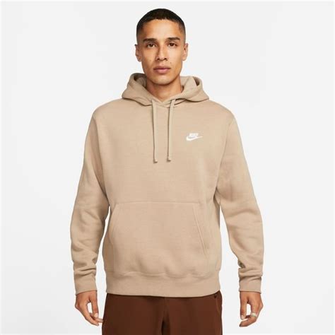 nike khaki white hoodie